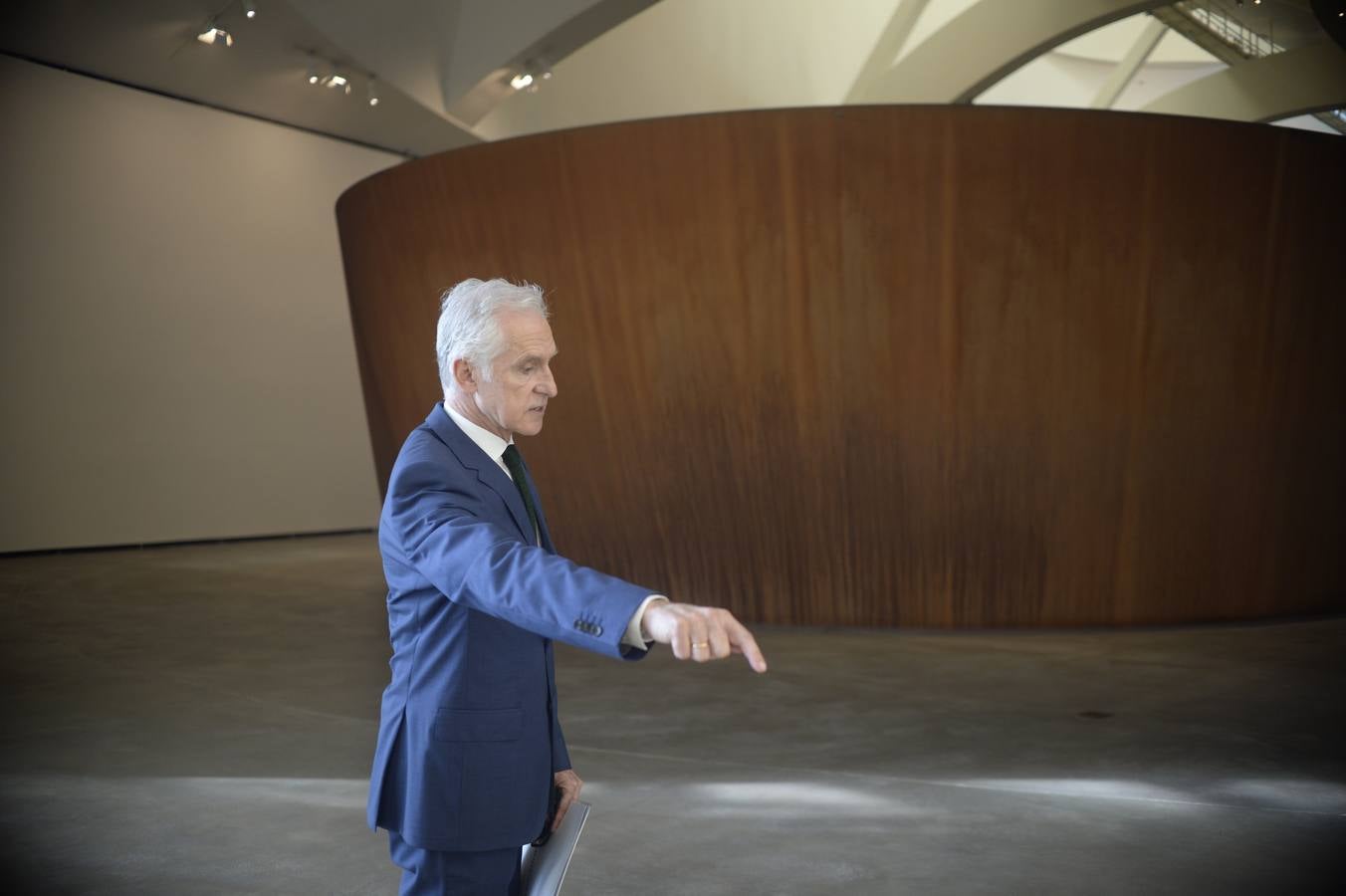 Apertura del museo Guggenheim. El director general del Guggenheim, Juan Ignacio Vidarte