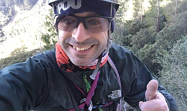 Eneko Pou, en un momento de la apertura. 