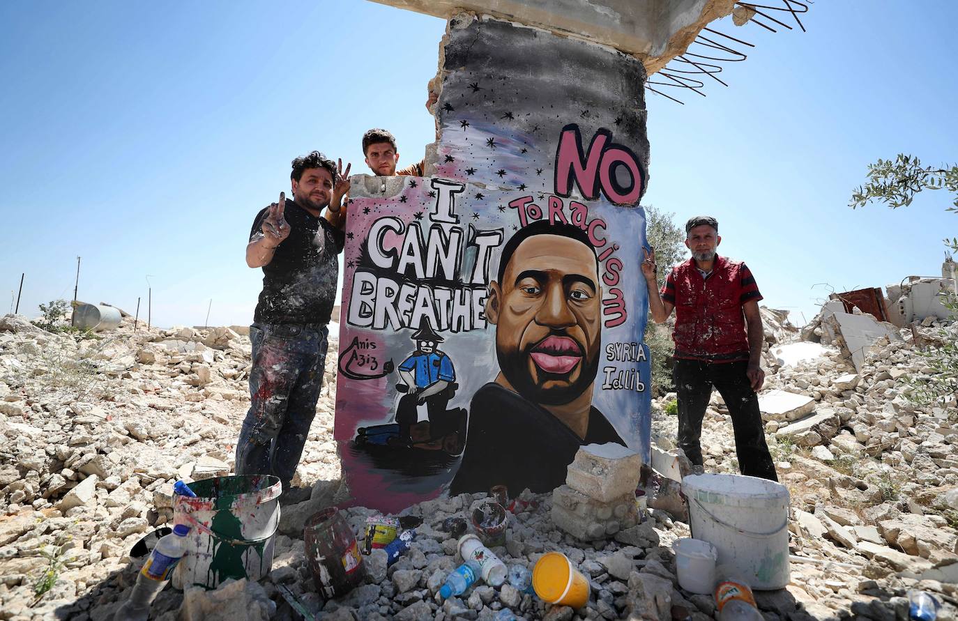 Fotos: Así ha sido la reacción mundial al asesinato de George Floyd