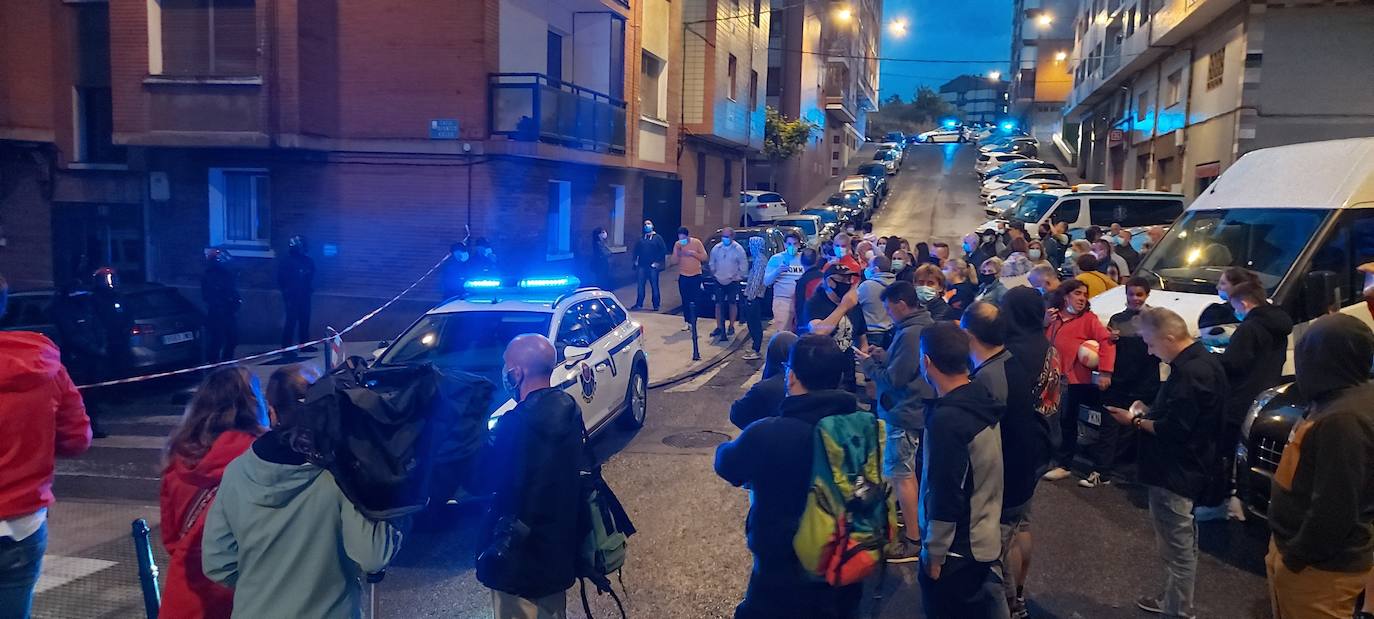 Fotos: Nuevo intento de desalojo en el barrio de Repelega