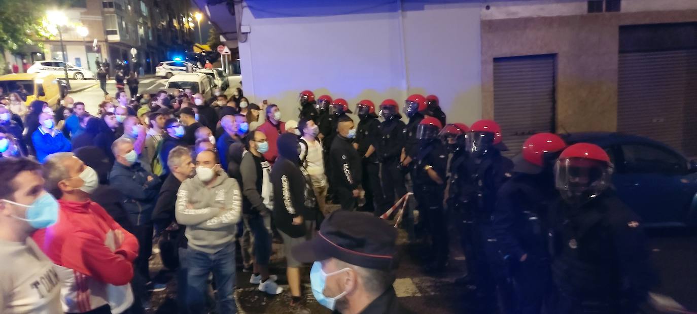 Fotos: Nuevo intento de desalojo en el barrio de Repelega