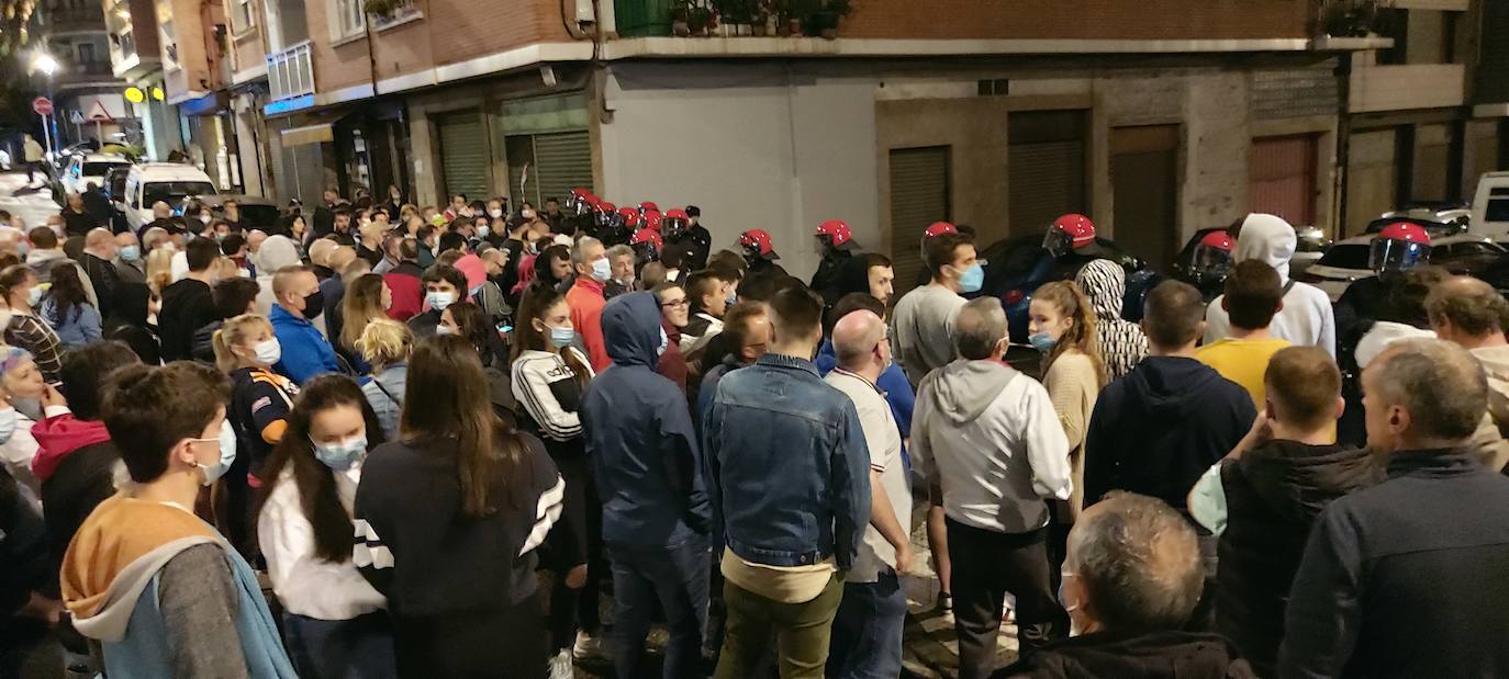 Fotos: Nuevo intento de desalojo en el barrio de Repelega