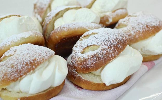 Receta de bollos suizos