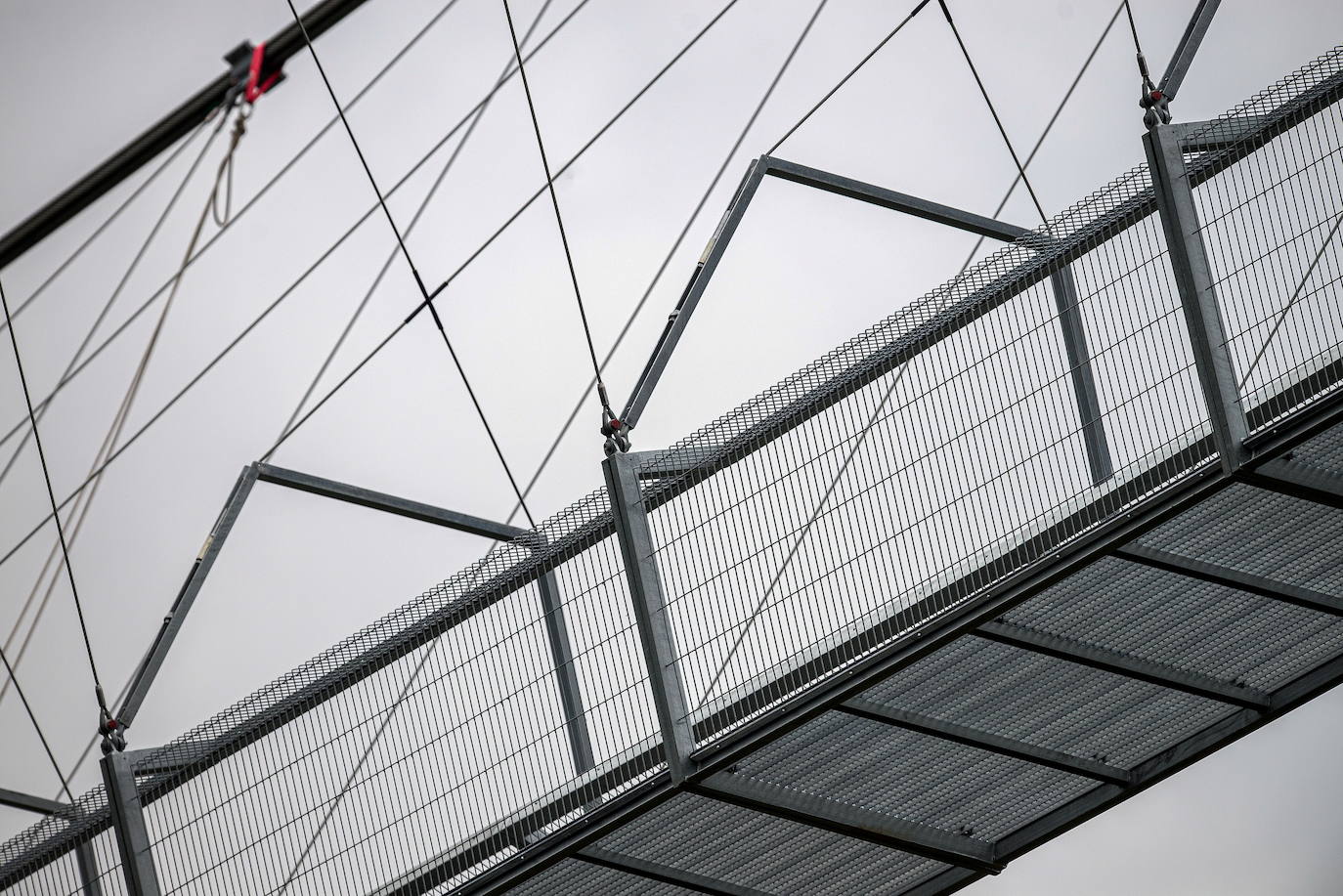 Fotos: El puente peatonal suspendido más grande del mundo