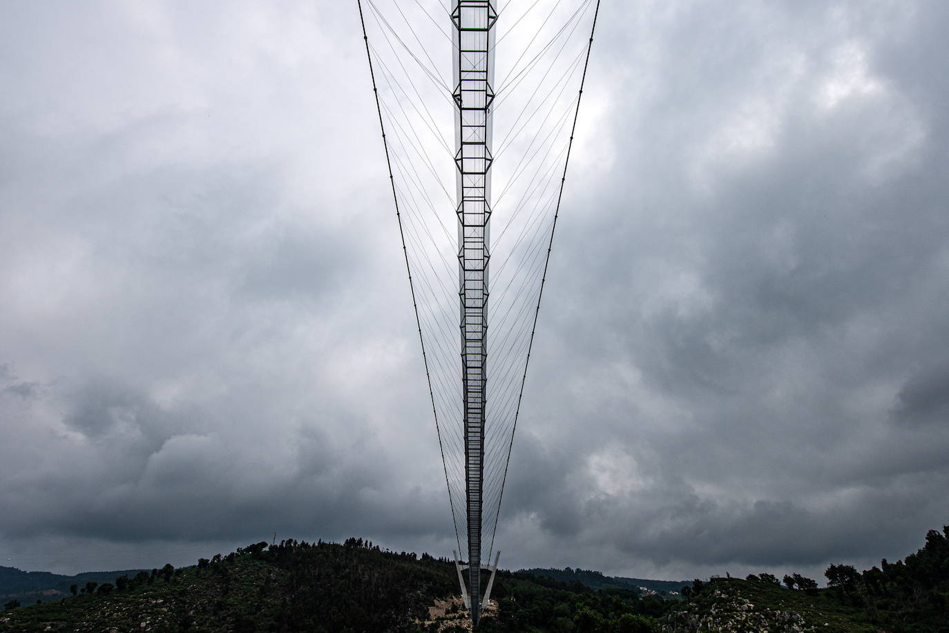 Fotos: El puente peatonal suspendido más grande del mundo