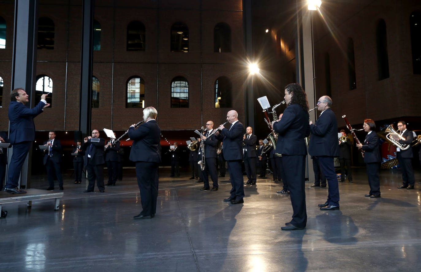 Fotos: La banda municipal de Bilbao cumple 125 años de historia