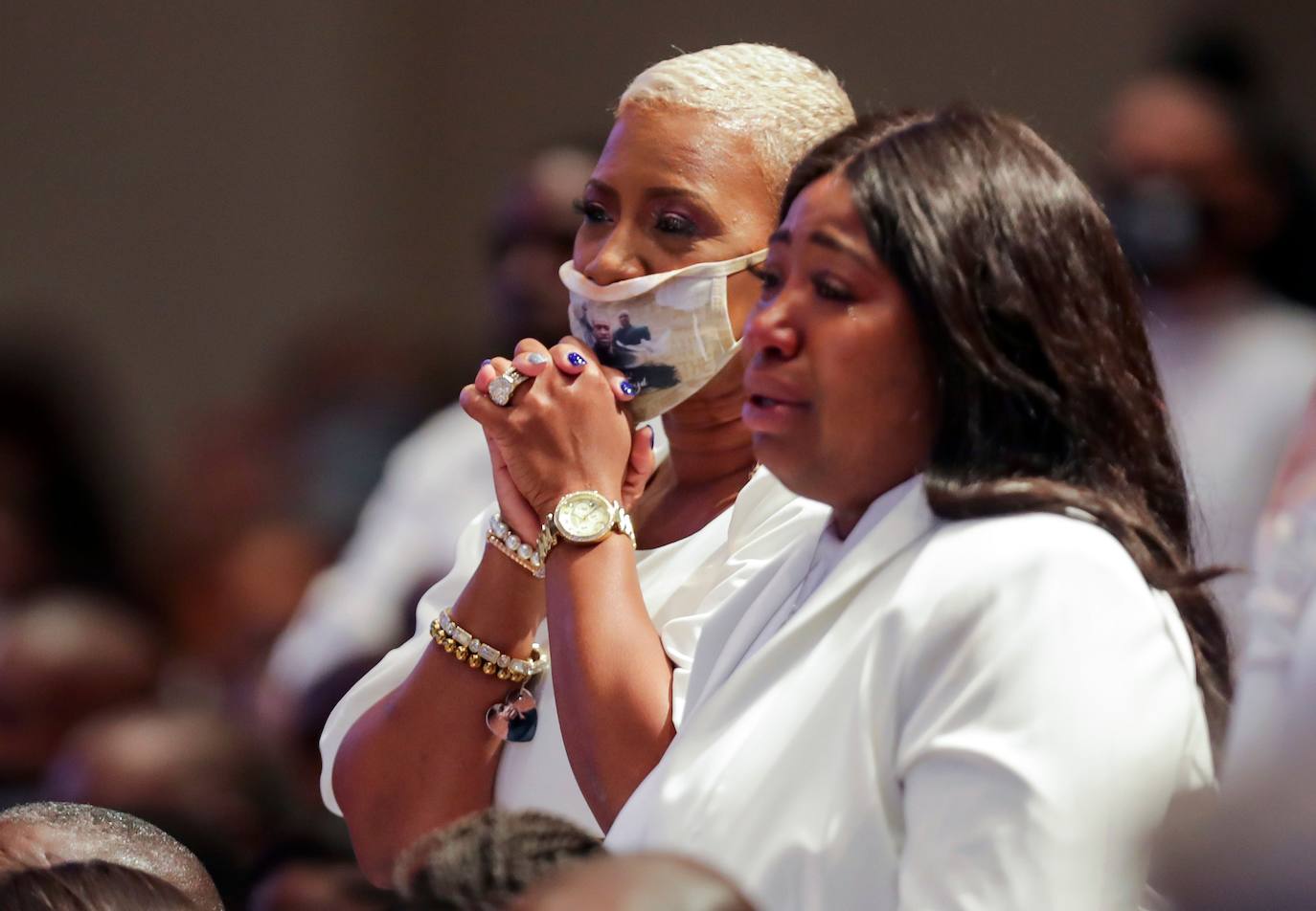 Fotos: Emotiva despedida a George Floyd