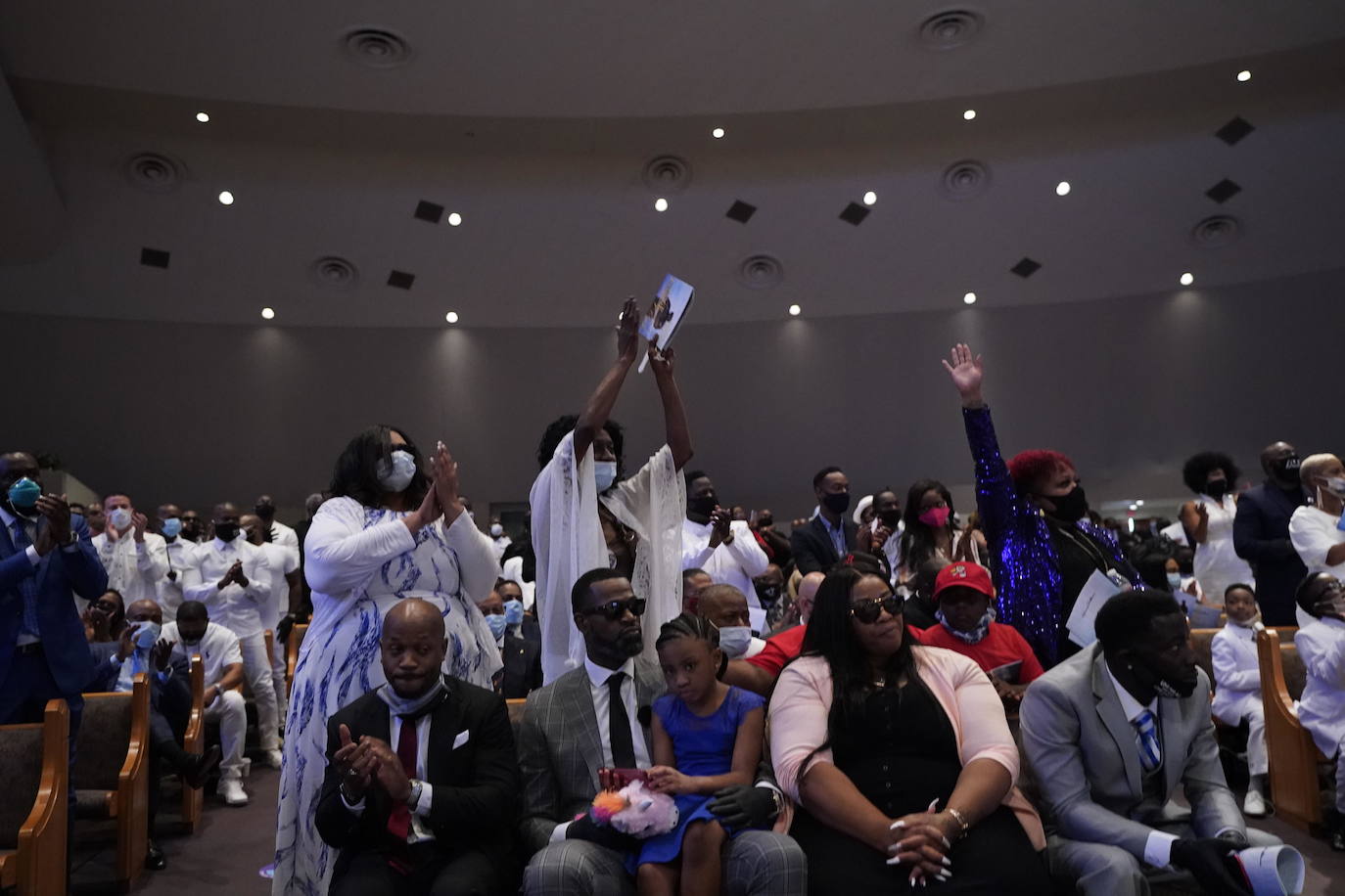 Fotos: Emotiva despedida a George Floyd