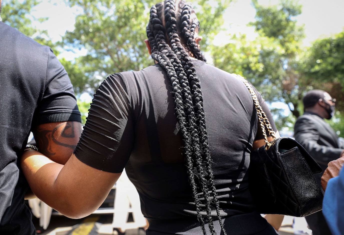 Fotos: Emotiva despedida a George Floyd