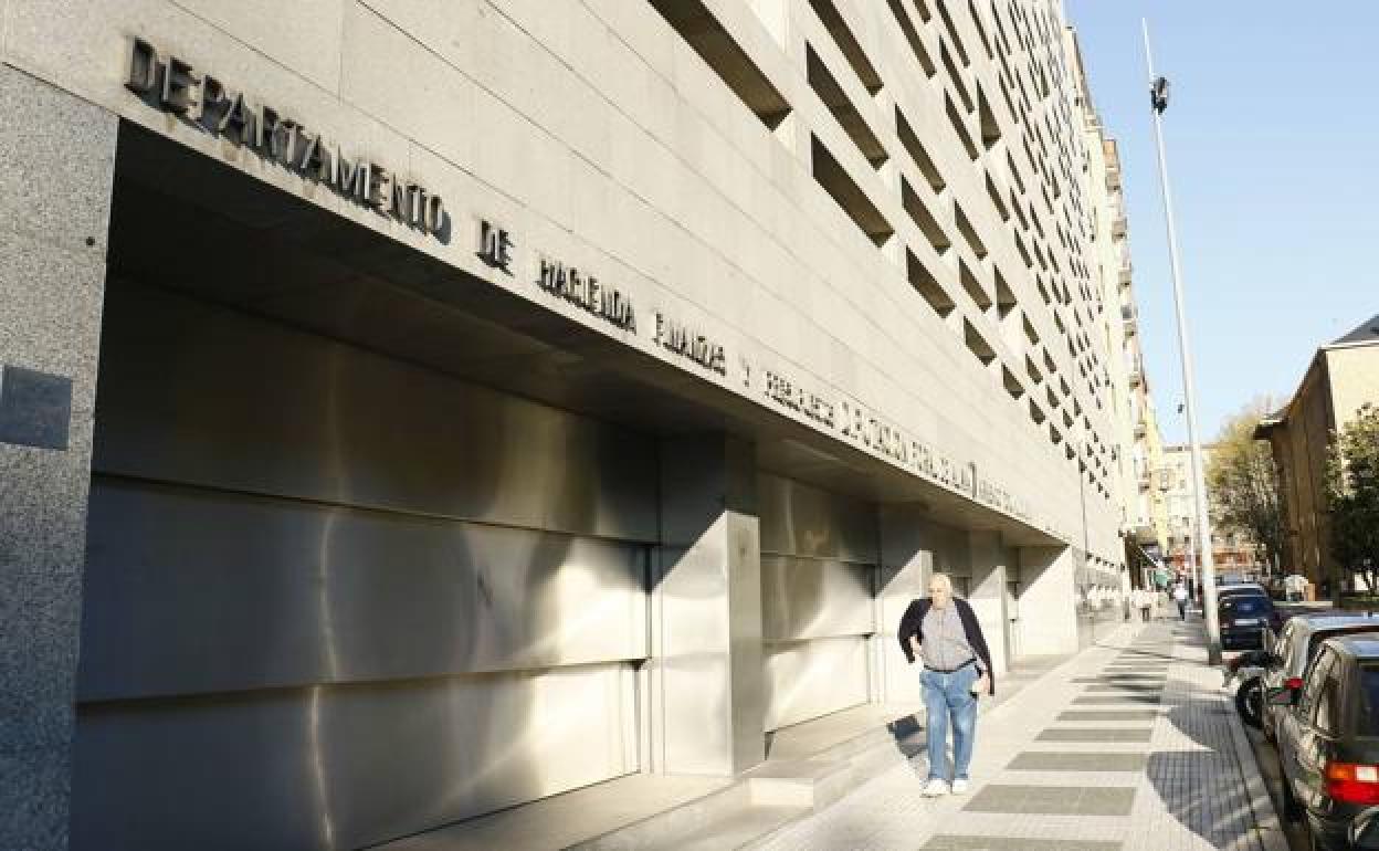 Sede de la Hacienda alavesa.