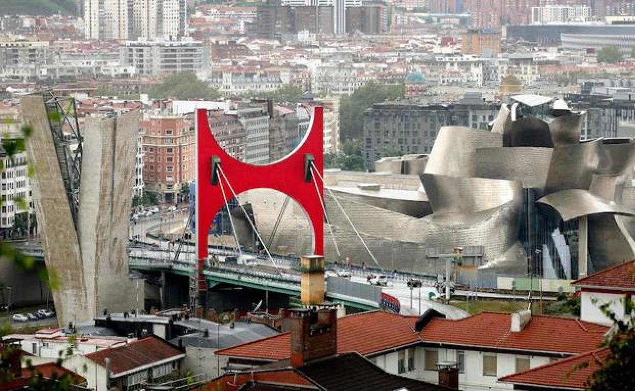 Vista del Museo Guggenheim Bilbao. 