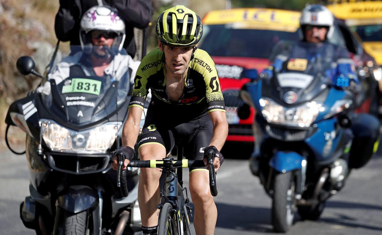 Mikel Nieve es uno de los corredores más destacados del Mitchelton Scott.