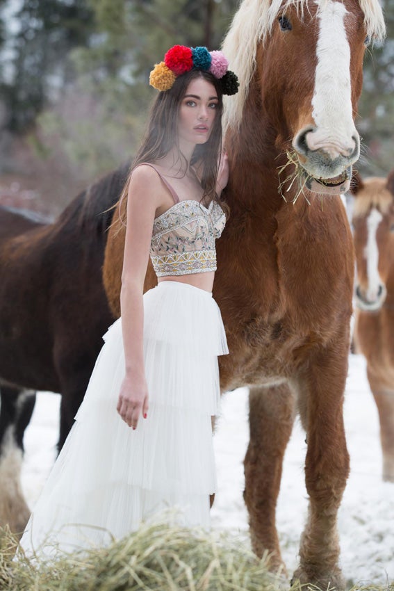 Fotos: Las firmas nupciales vascas avalan el vestido de novia con el que se volvería a casar Sara Carbonero