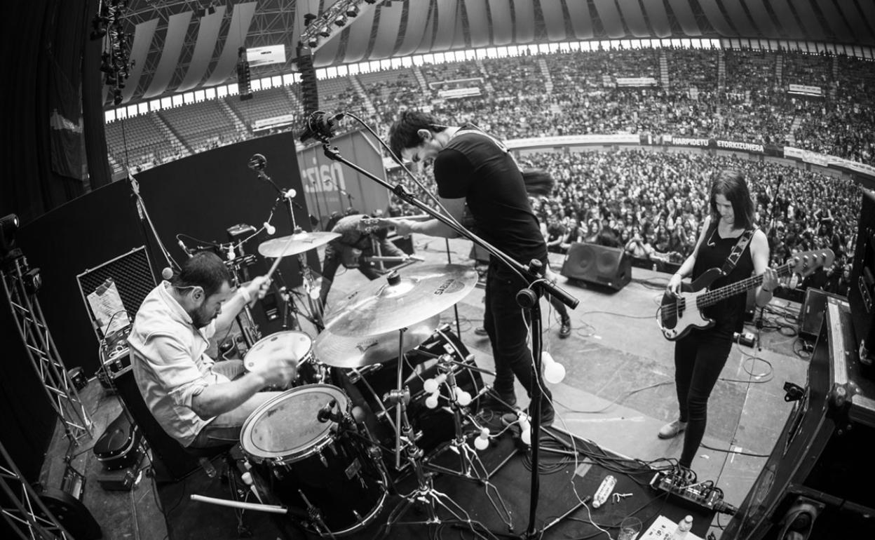 Grabaketa lana Haritz Harreguy Studio ospetsuan burutu dute 