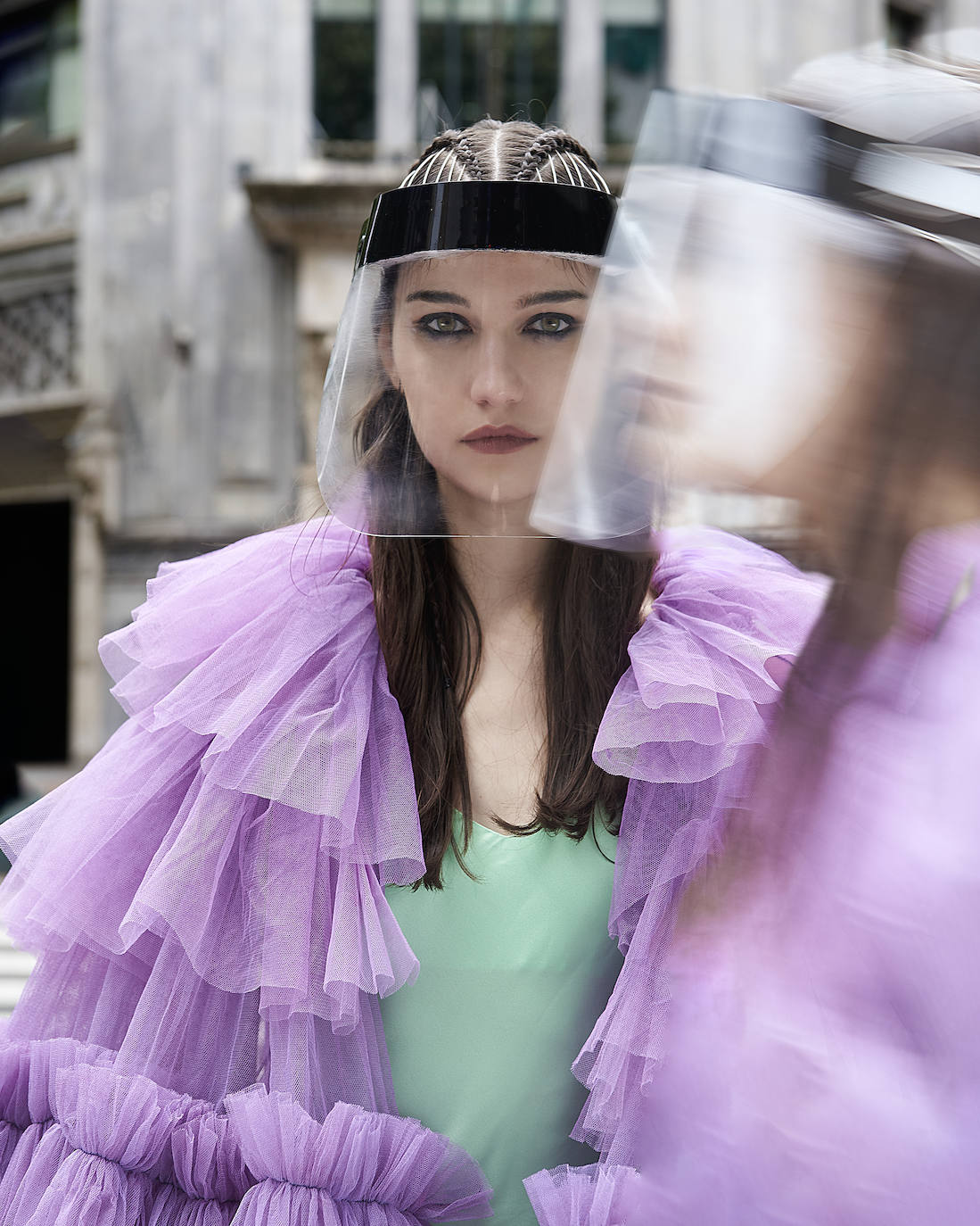 Fotos: Pasarela en un Bilbao desierto: así se interpreta el silencio que vivió la villa a través de la moda