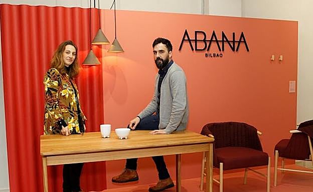 Laxmi Nazabal y Lucas Abajo, creadores de Abana Bilbao