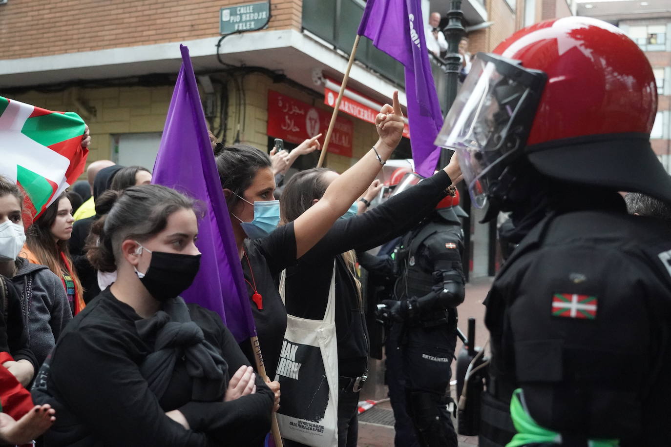 Fotos: El mitin de Vox en Sestao, en imágenes