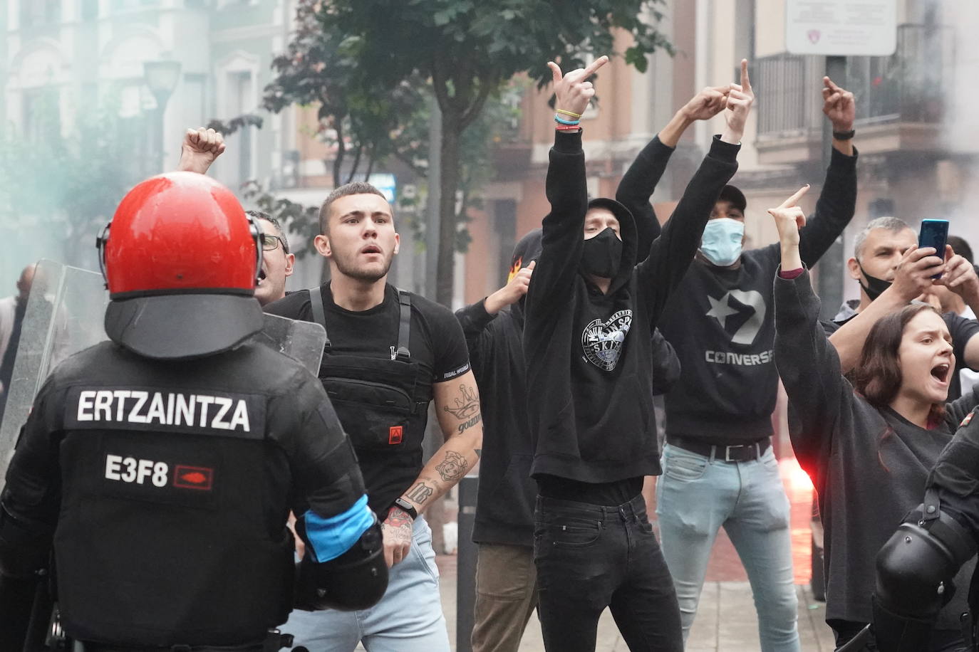 Fotos: El mitin de Vox en Sestao, en imágenes