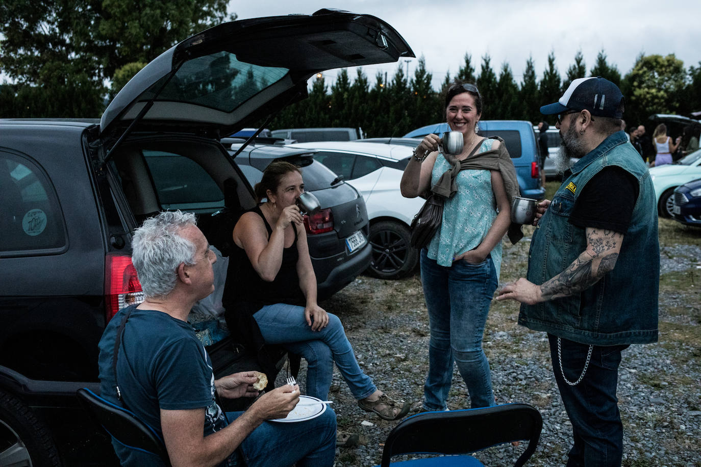 Fotos: Belako en el autocine de Getxo