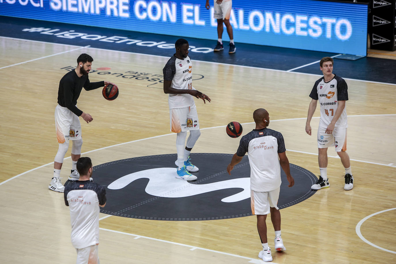 Las fotos del partido. 