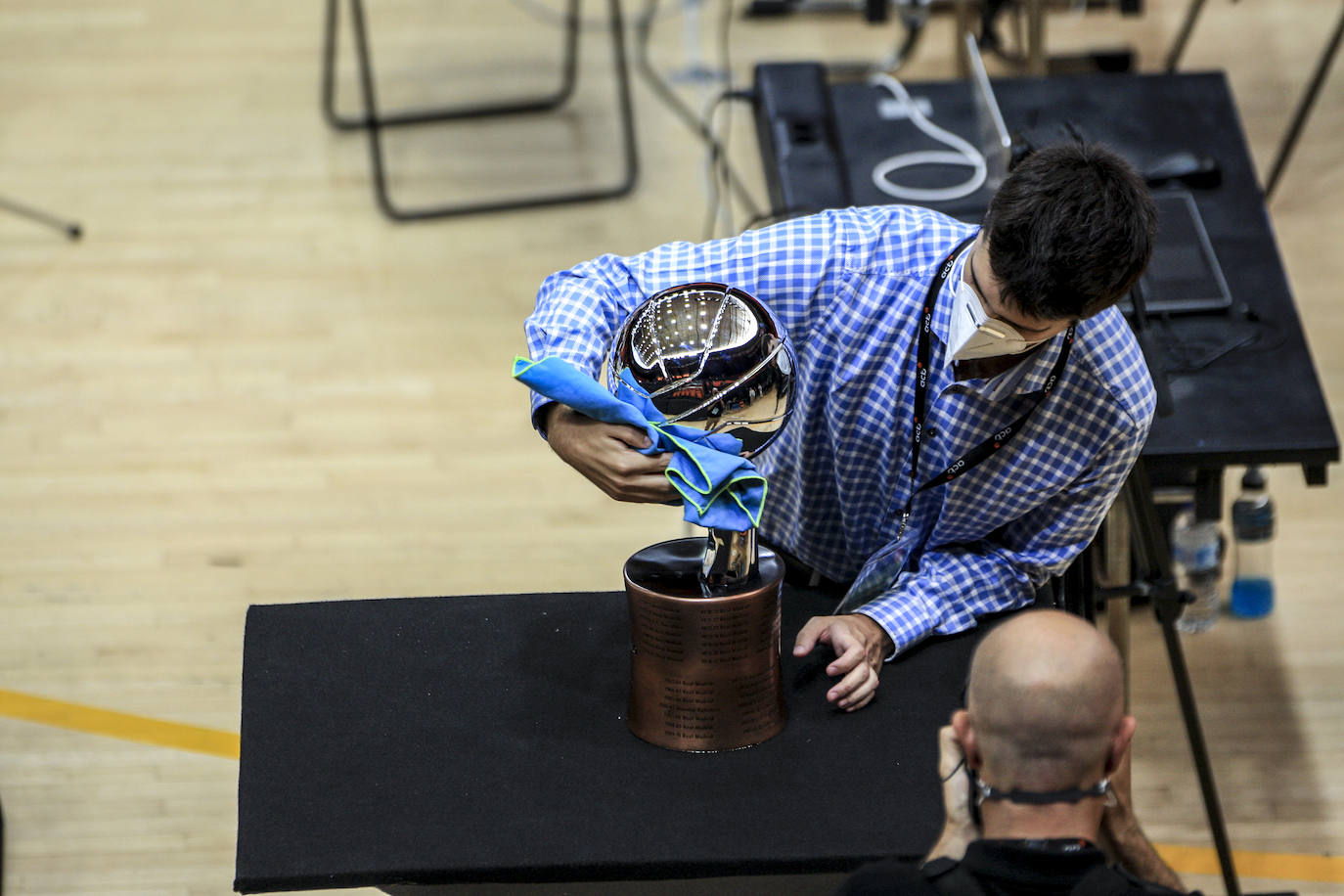 Las fotos del partido. 