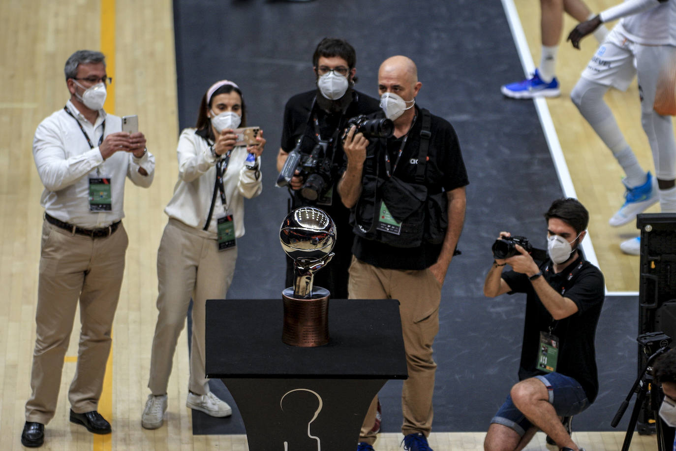 Las fotos del partido. 
