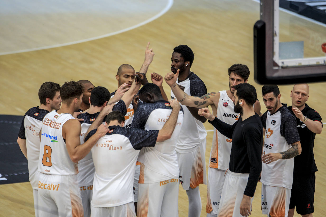 Las fotos del partido. 