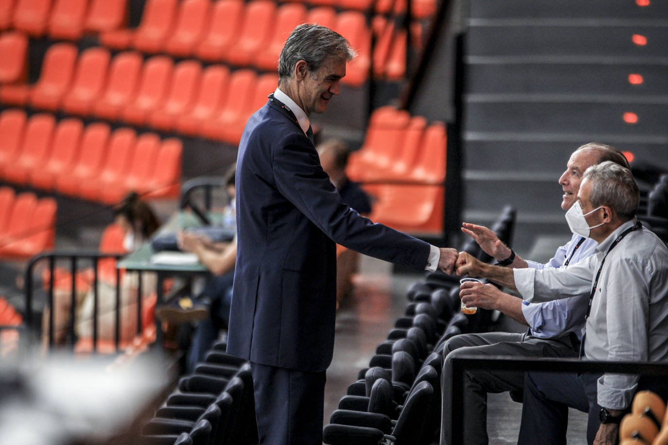 Las fotos del partido. 