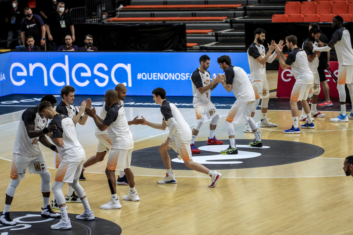 Las fotos del partido. 