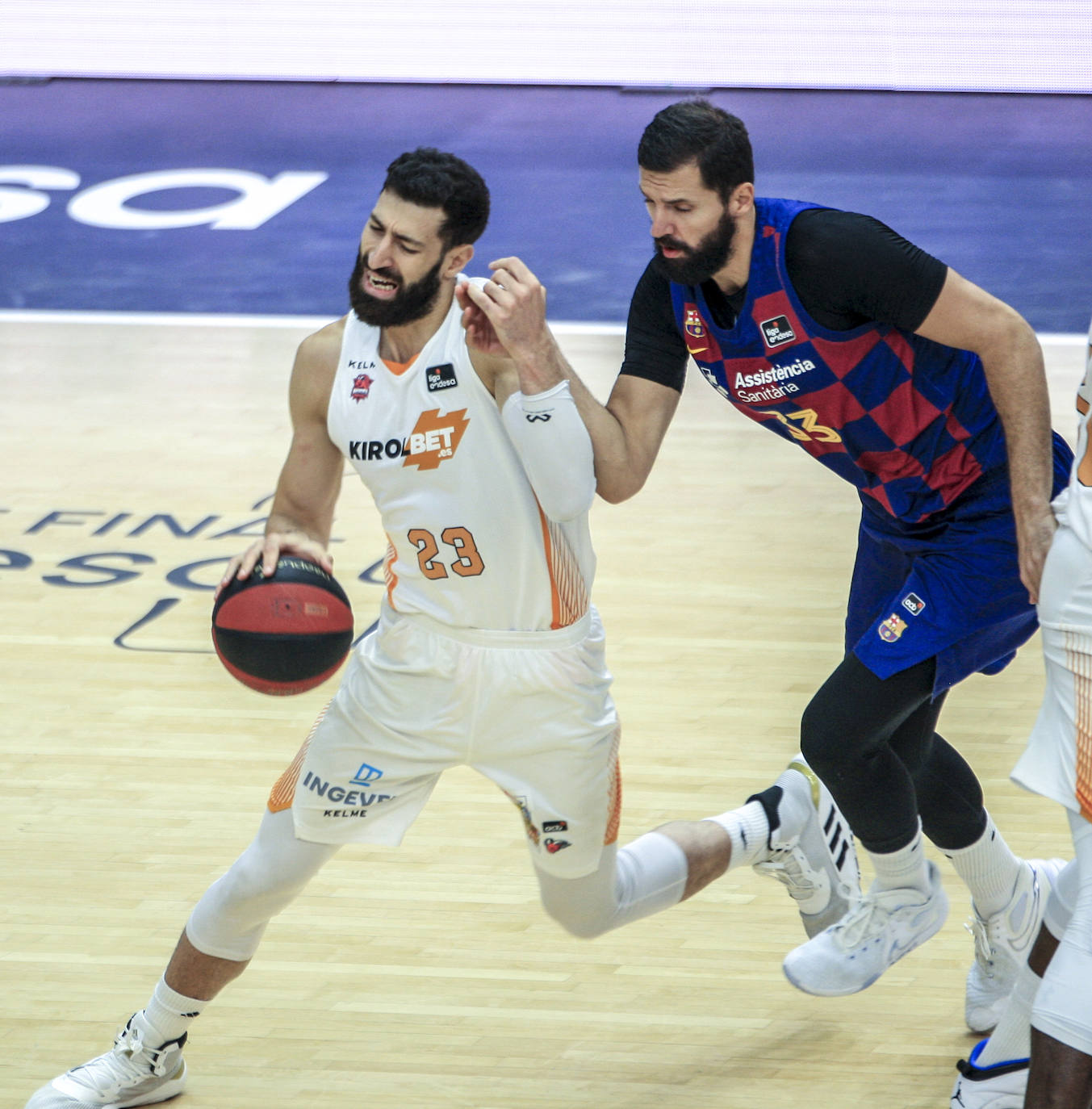 Las fotos del partido. 