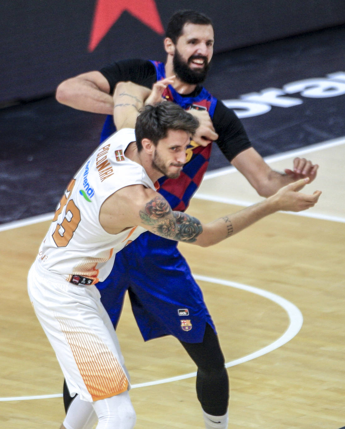 Las fotos del partido. 