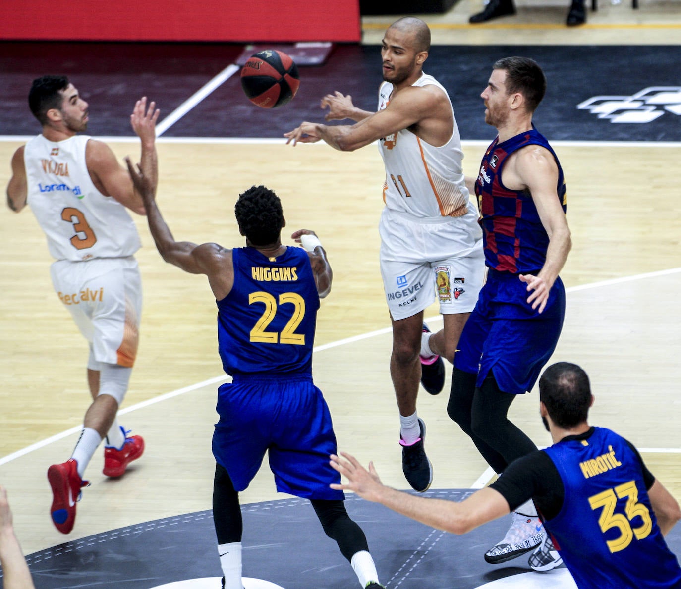 Las fotos del partido. 