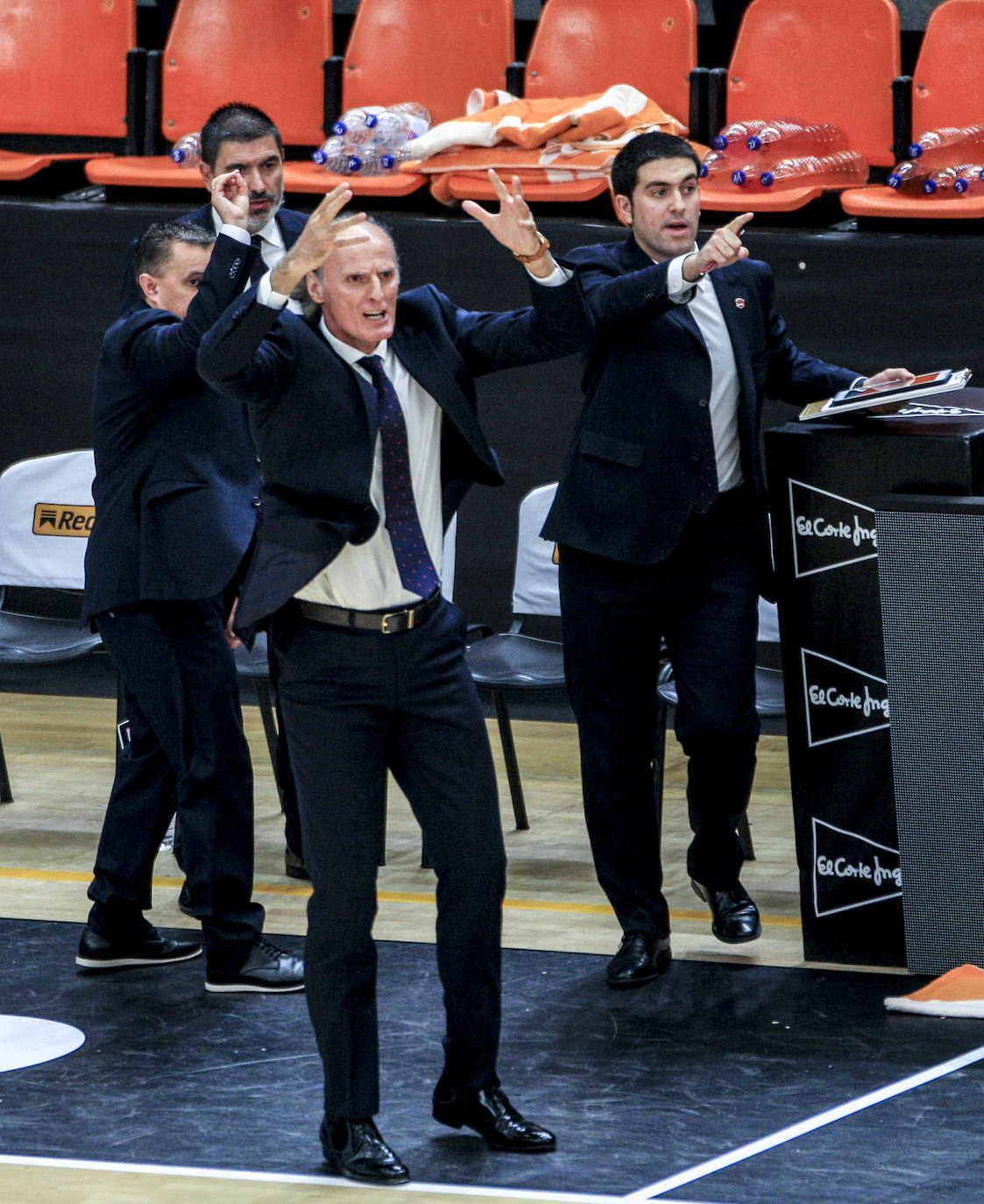 Las fotos del partido. 