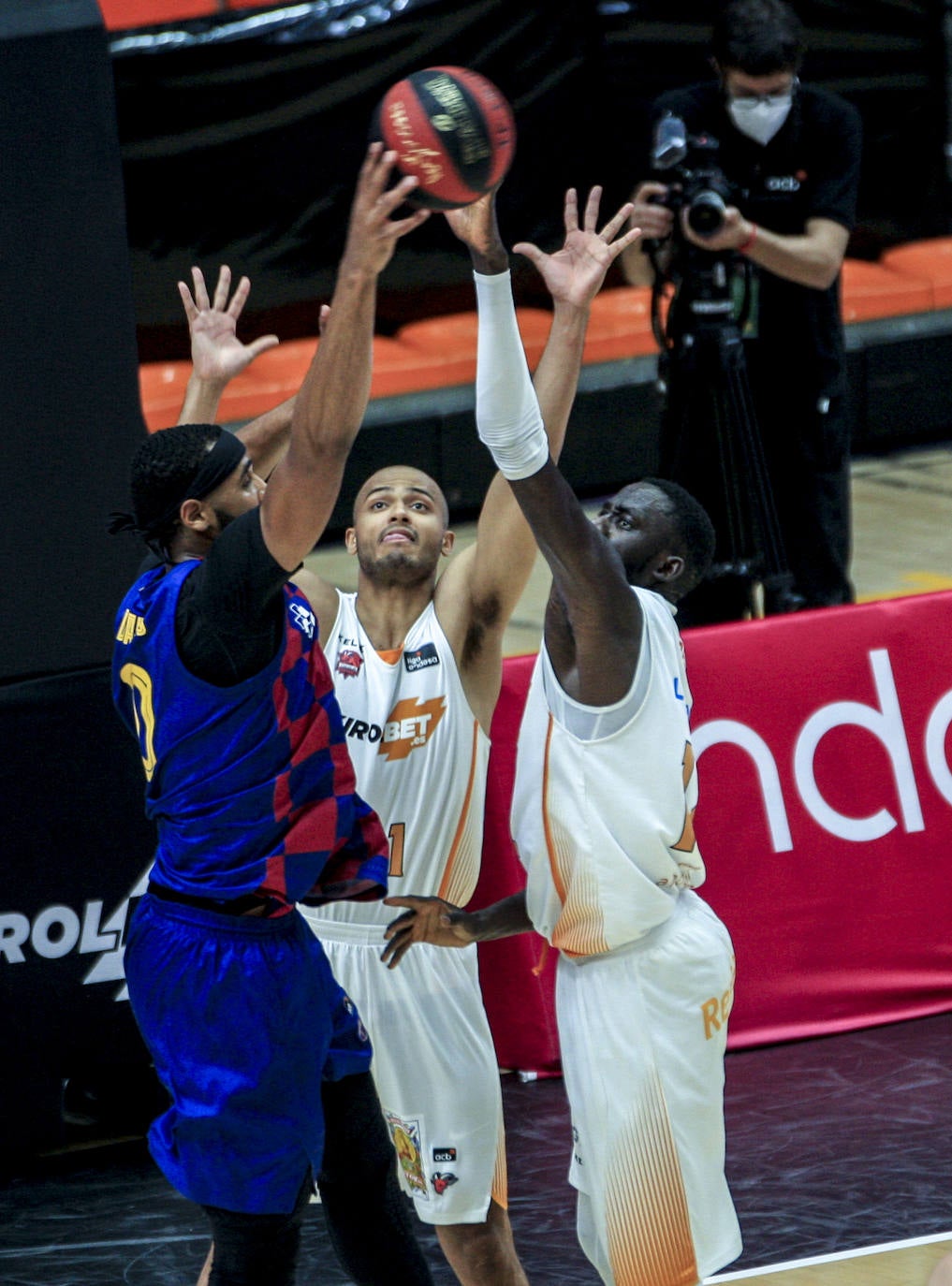 Las fotos del partido. 