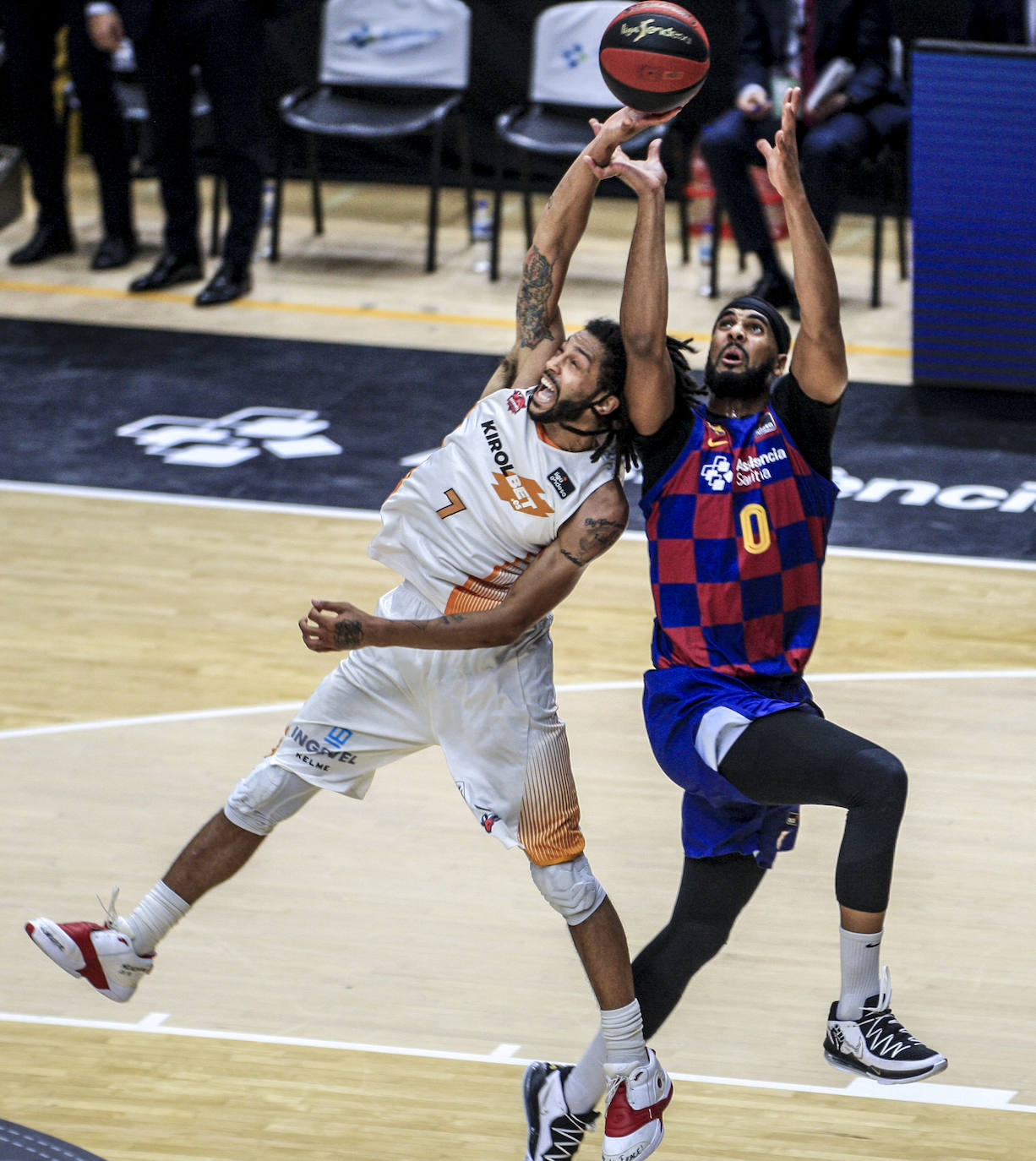 Las fotos del partido. 