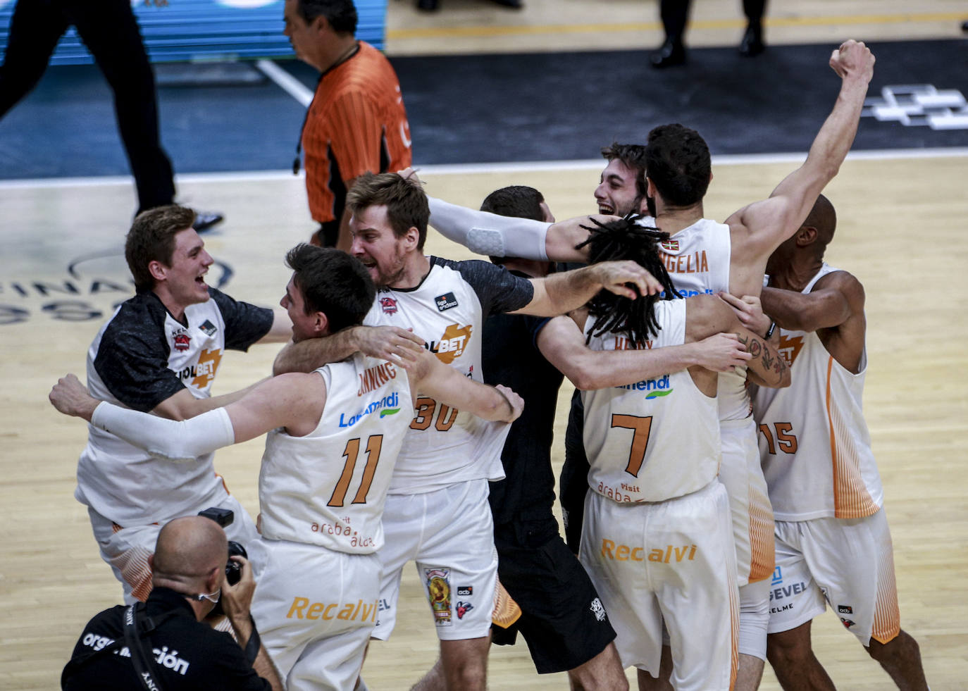 Las fotos del partido. 