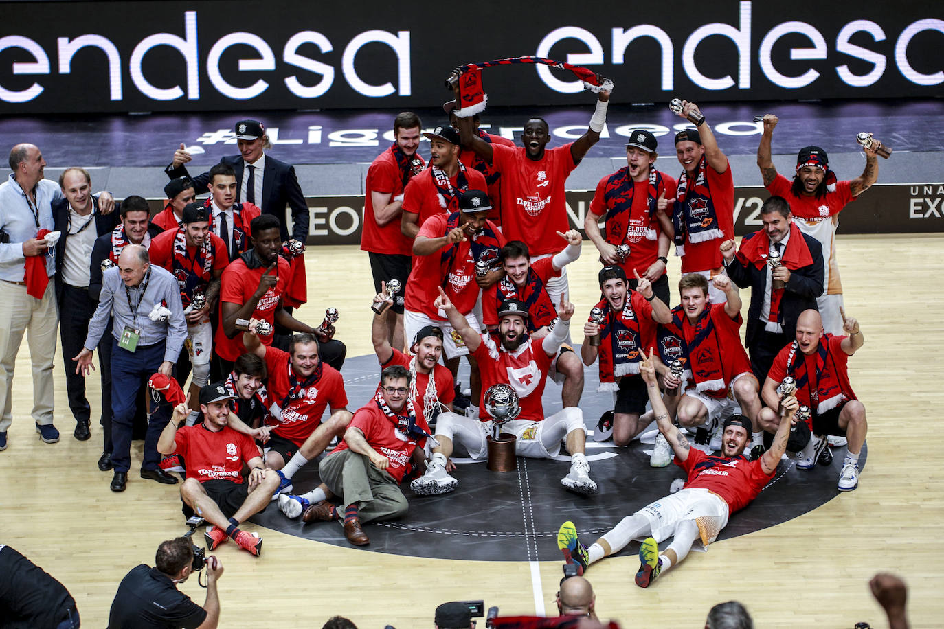 Las fotos del partido. 