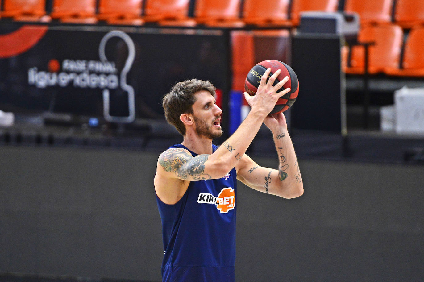 Fotos: Sesión de tiro antes de la gran cita