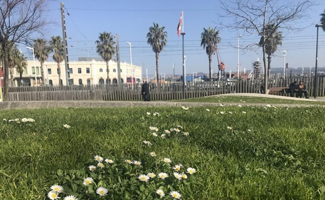 Parque de las Olas de Santurtzi. 