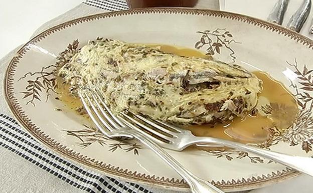 Receta de tortilla de anchoas