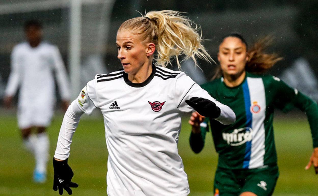 La atacante sueca llegó el curso pasado al Tacón como fichaje estrella. 