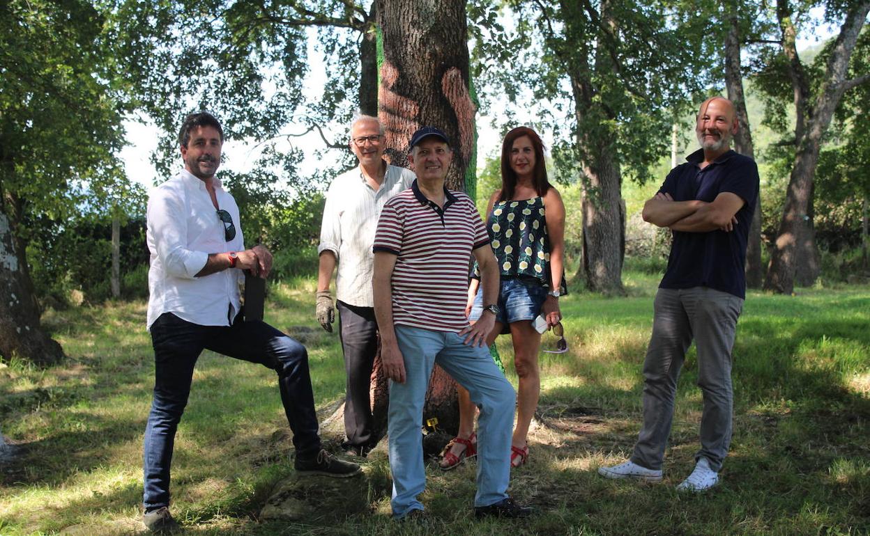 Josu Abeytua, Ángel Sanmamed, José María Pinto, Sonia García y Jesús Susilla participan en la iniciativa.