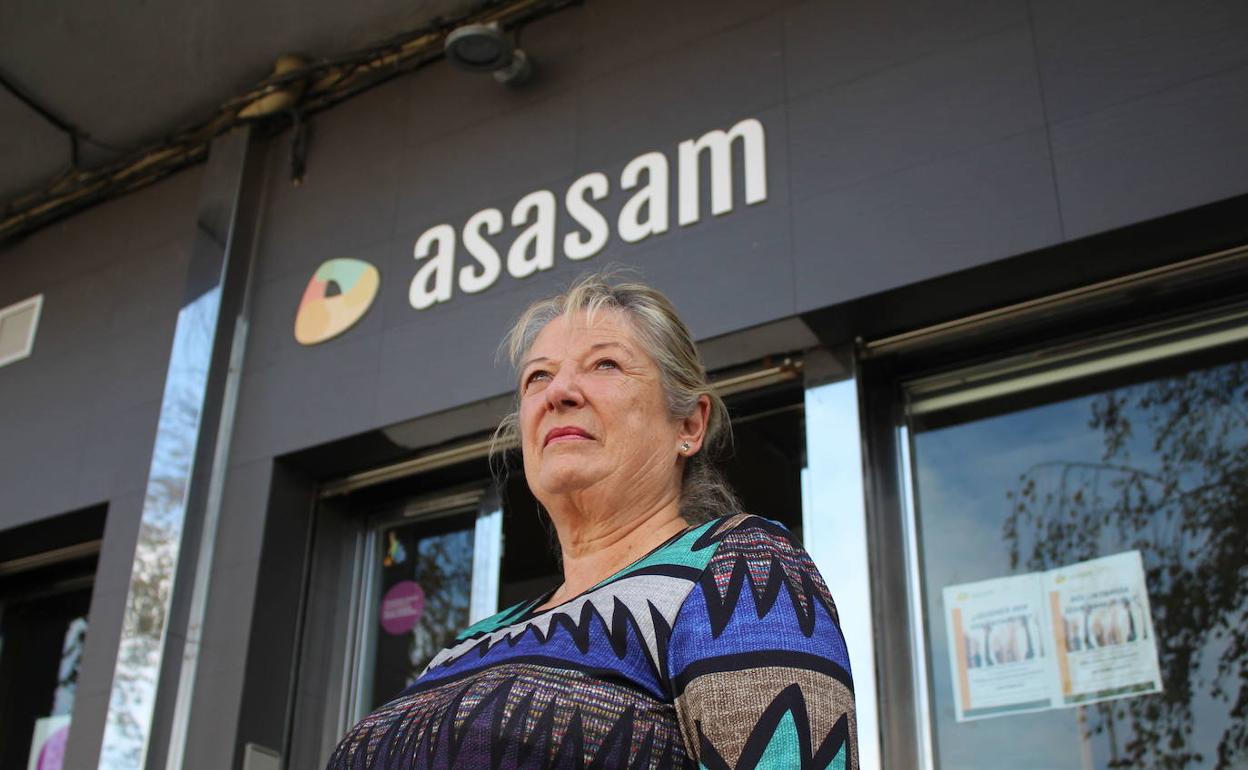 María Ángeles Arbaizagoitia, presidenta de Asasam. 