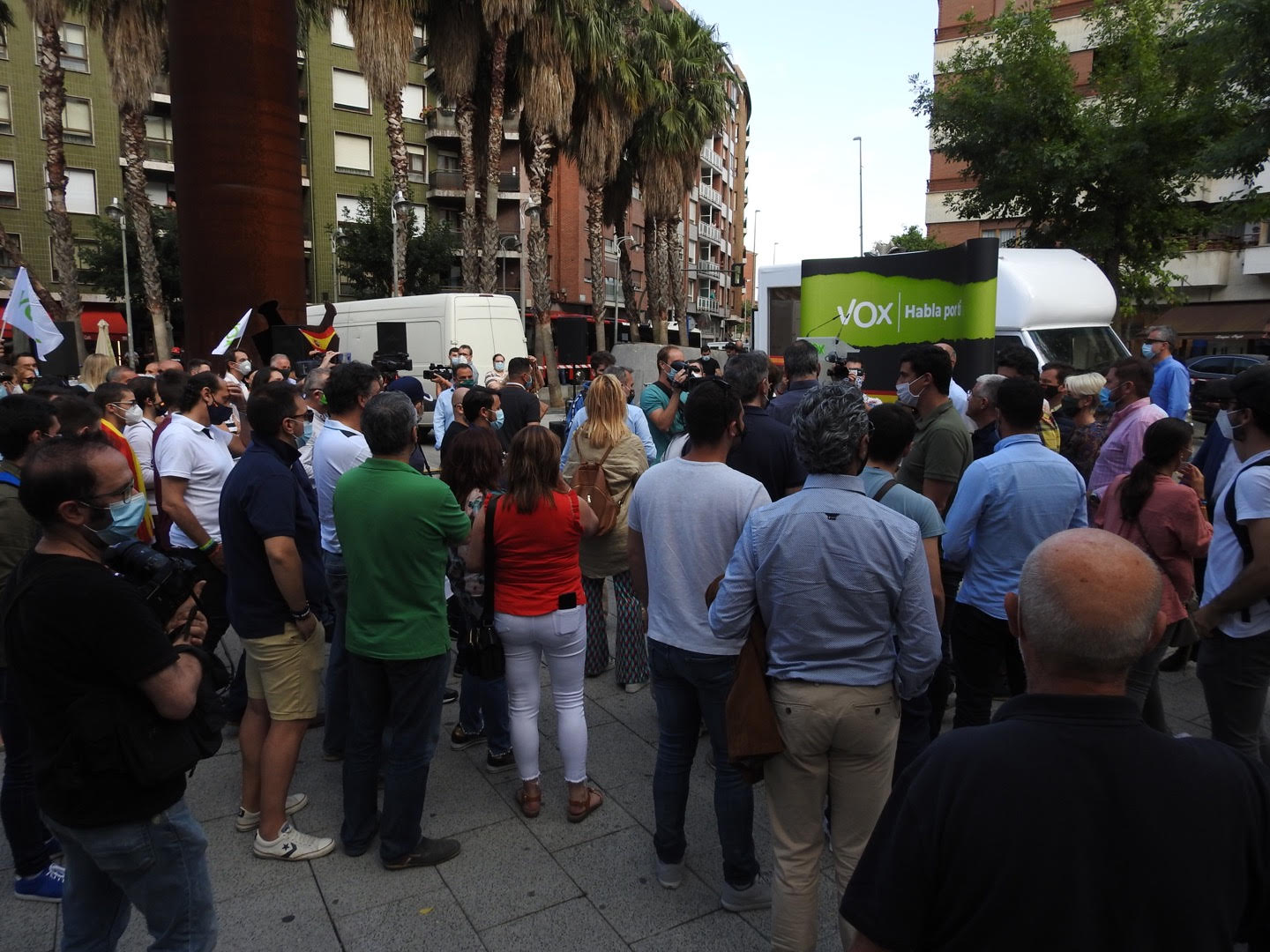 Fotos: Disturbios en un mitin de Vox en Barakaldo