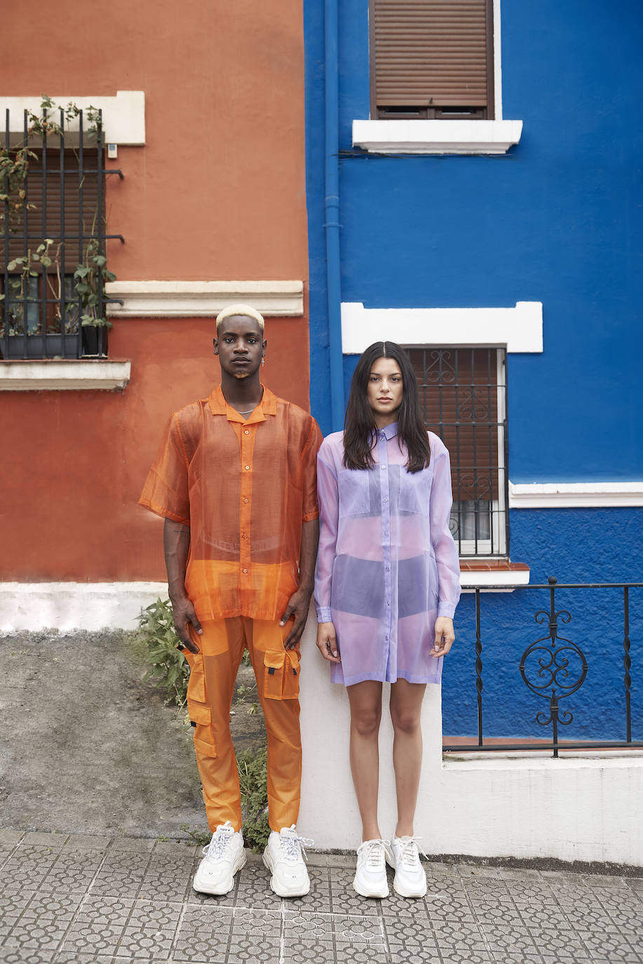 Fotos: Bilbao se llena de color: la visión «optimista» de una fotógrafa a través de la moda