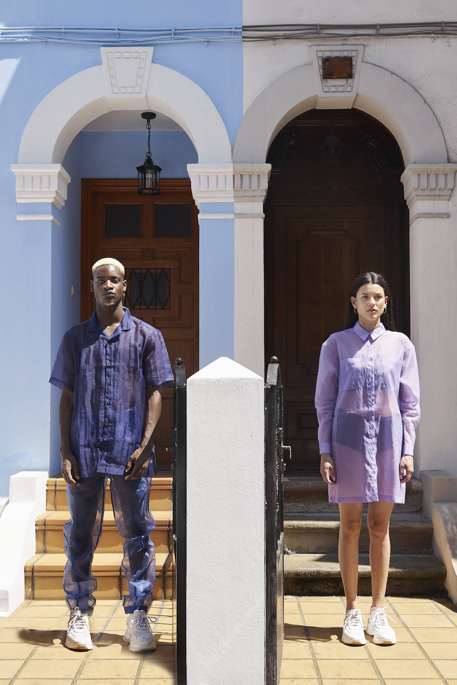 Fotos: Bilbao se llena de color: la visión «optimista» de una fotógrafa a través de la moda