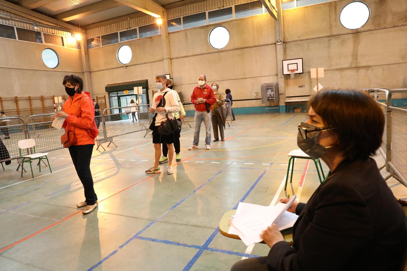 Colegio Electoral. Instituto Artaza, Romo, Getxo.