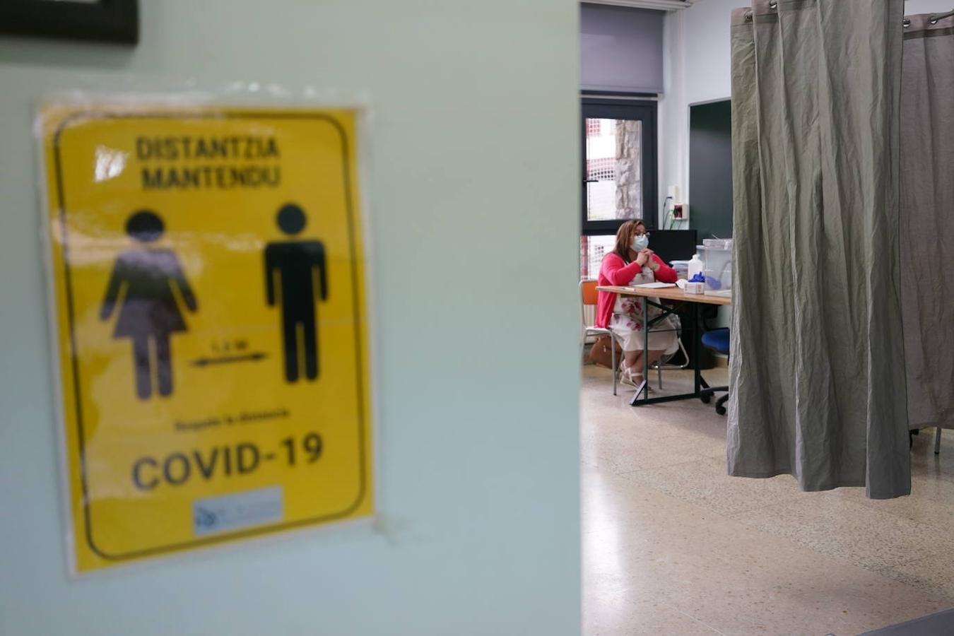 Colegio electoral en Durango. 