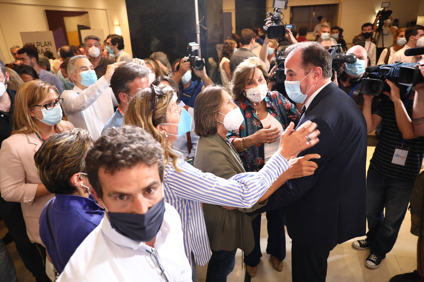 Fotos Elecciones Euskadi 2020: El PNV celebra el triunfo en las urnas