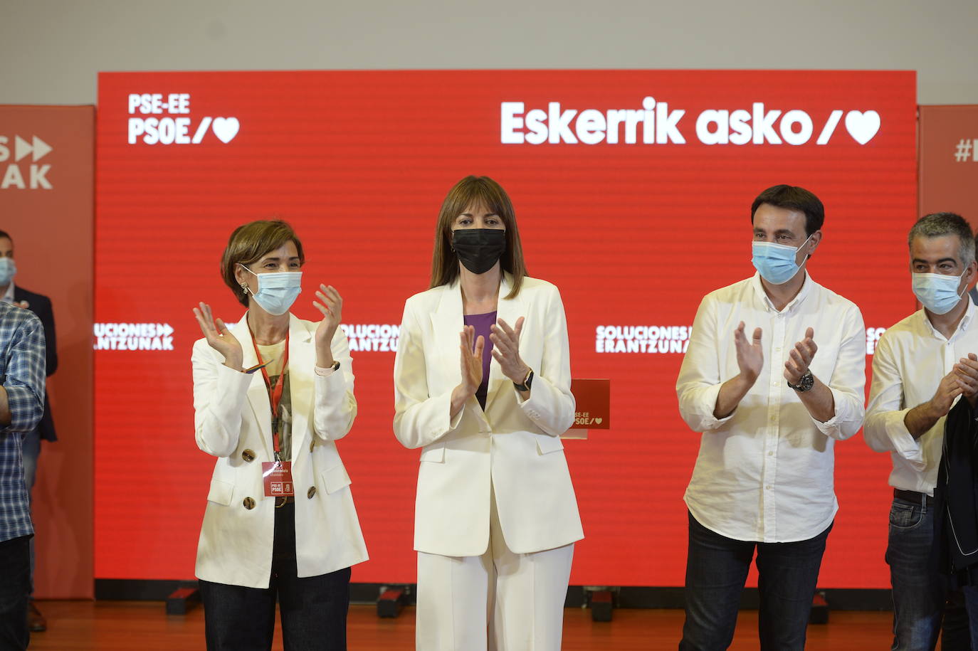 Fotos Elecciones Euskadi 2020: El PNV celebra el triunfo en las urnas